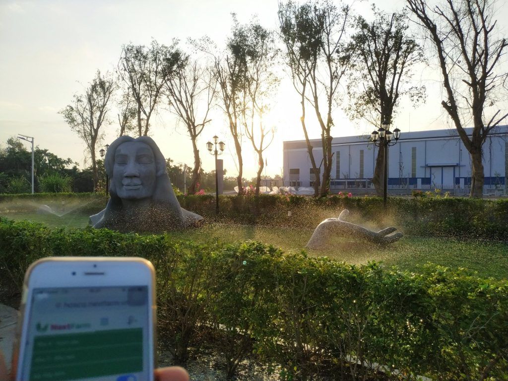 Giải pháp tưới cảnh quan và điều khiển đèn đường