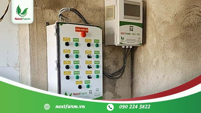  Nextfarm triển khai IoT cho Đà Lạt organic farm trồng nấm