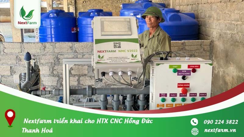 NextX triển khai cho HTX CNC Hồng Đức Thanh Hoá