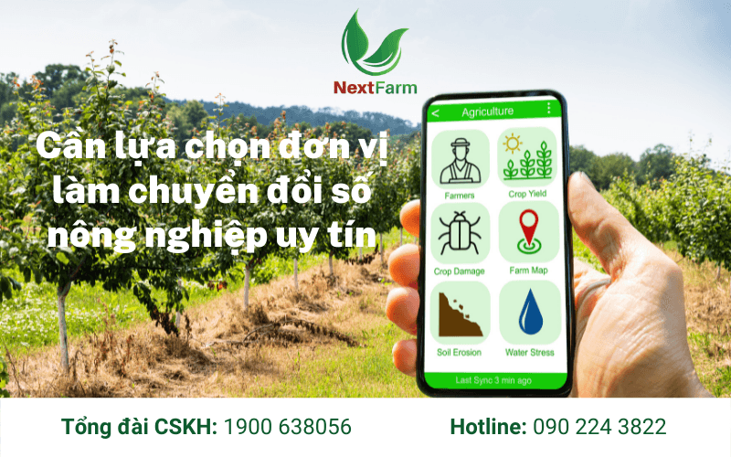 Vai trò của nhà cung cấp phần mềm nông nghiệp