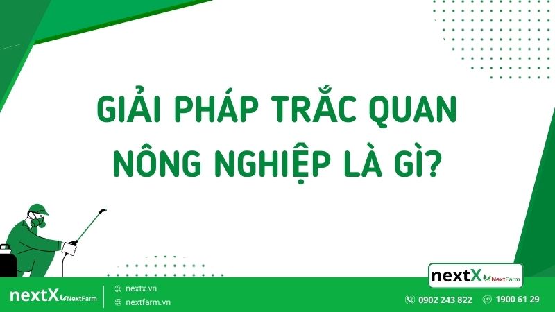 Giải pháp hệ thống quan trắc môi trường nông nghiệp qua Smartphone