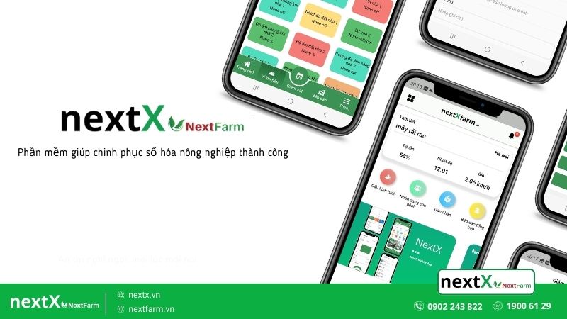 Chinh phục số hóa nông nghiệp nhờ phần mềm NextX NextFarm