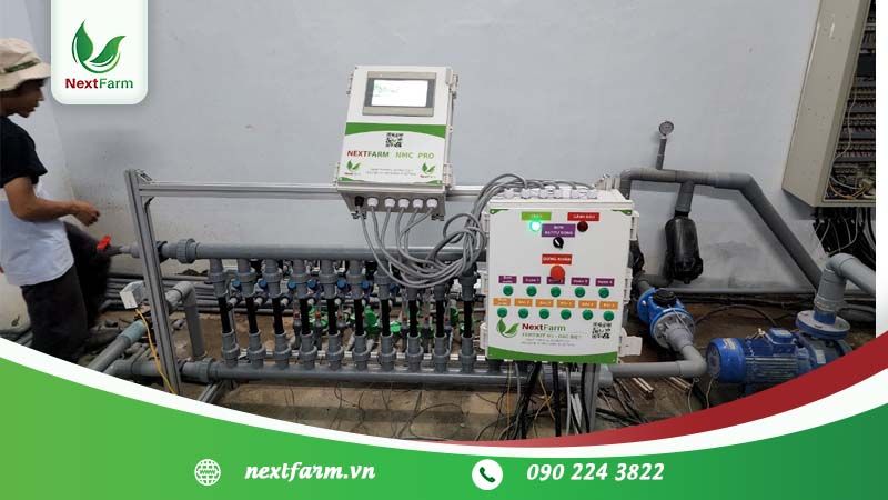 Nextfarm triển khai 2 bộ Nextfarm Fertikit 4G cho Năng lượng Việt Farm Ninh Thuận
