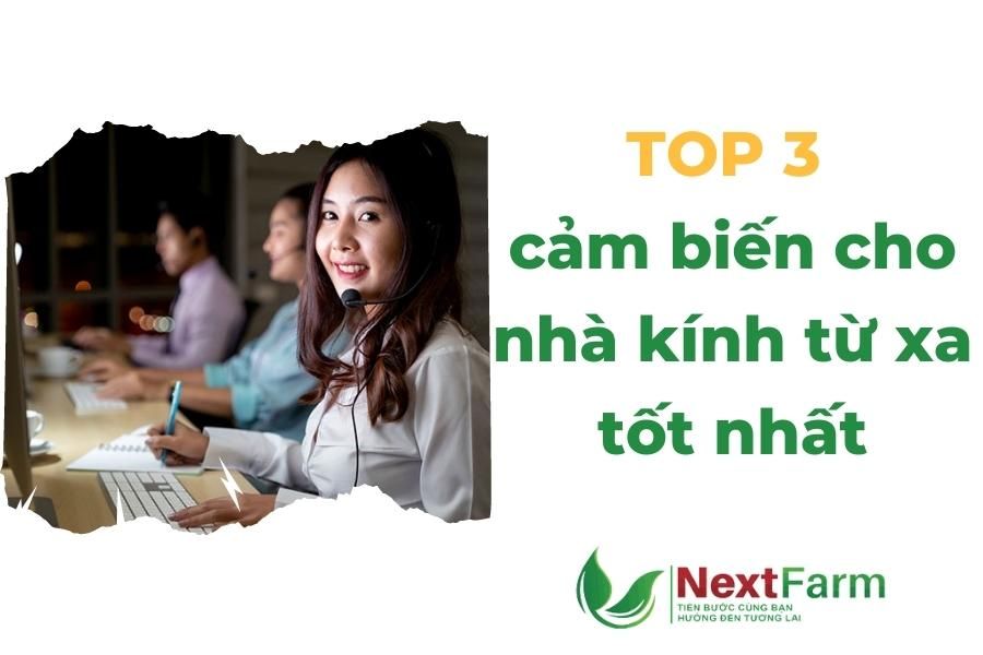 cảm biến cho nhà kính từ xa