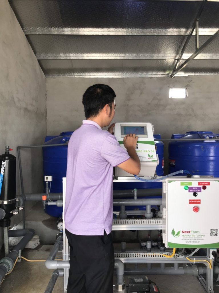 máy châm phân dinh dưỡng Nextfarm
