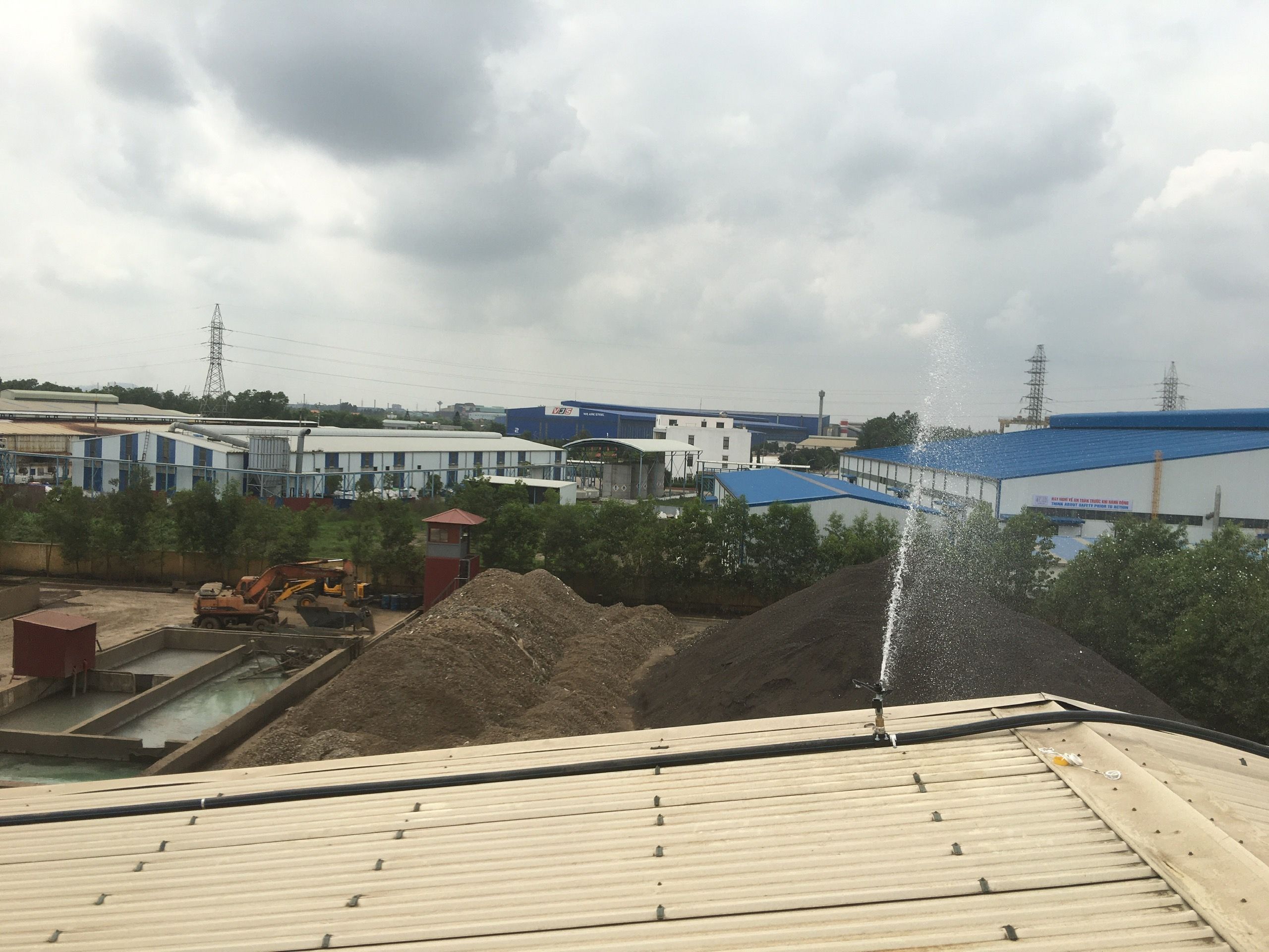 Hệ thống dập bụi môi trường - Giải pháp xanh sạch đẹp