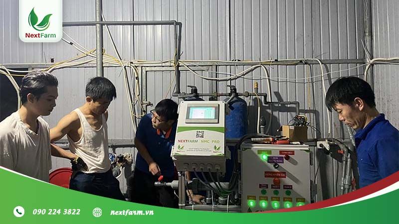 [Hà Tĩnh] NextFarm triển khai mô hình NextFarm Fertikit 4G cho Thạch Môn Farm