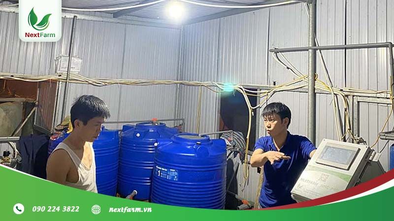 [Hà Tĩnh] NextX triển khai mô hình NextX Fertikit 4G cho Thạch Môn Farm