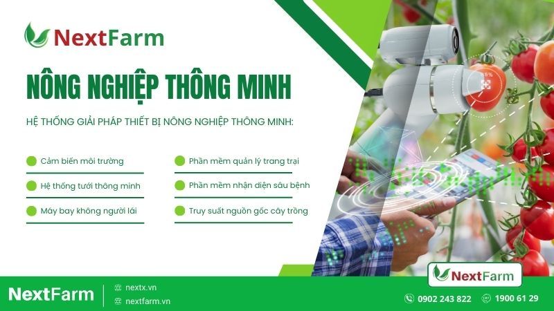 hệ thống giải pháp nông nghiệp thông minh