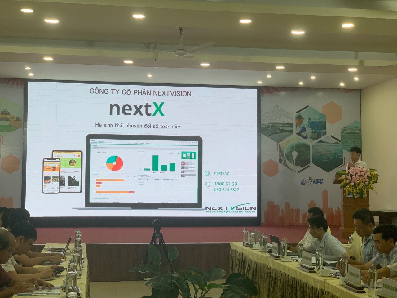 Nextfarm tại hội thảo do sở KHCN hải Phòng tổ chức