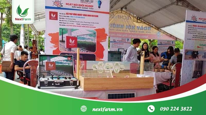  Nextfarm tại triển lãm Công nghệ do Bộ Khoa học Công nghệ tổ chức – Techfest Hai Phong