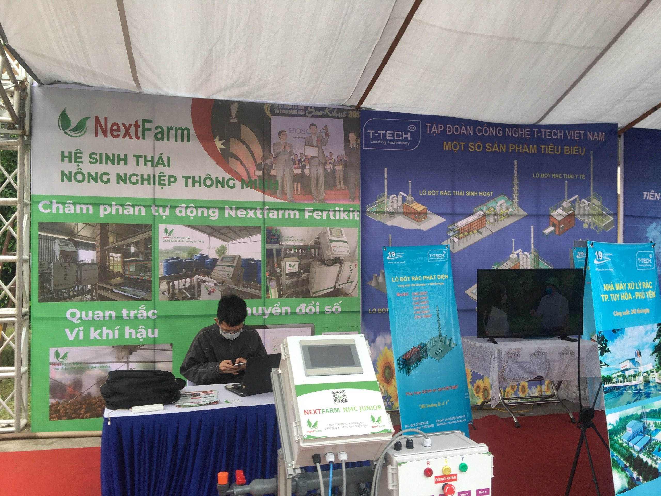 NextFarm giới thiệu sản phẩm tại Ocop Bắc Giang