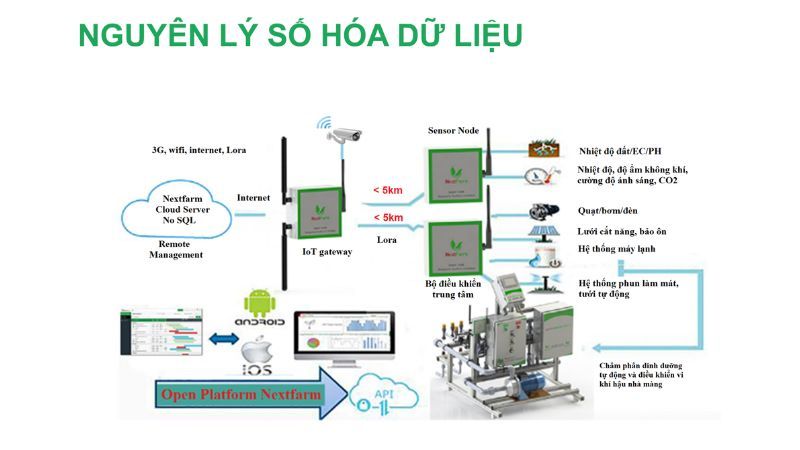 Cơ chế hoạt động của máy điều khiển dinh dưỡng tự động NextFarm Fertikit 4G