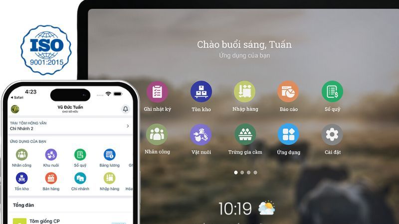 Phần mềm quản lý trang trại chăn nuôi FarmGO