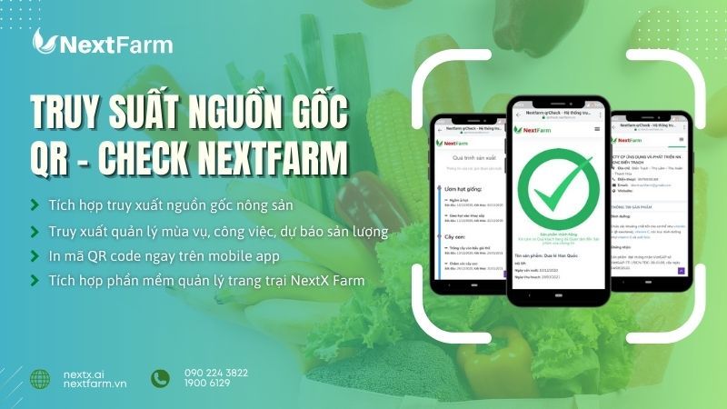 Top phần mềm truy xuất nguồn gốc nông sản uy tín nhất hiện nay