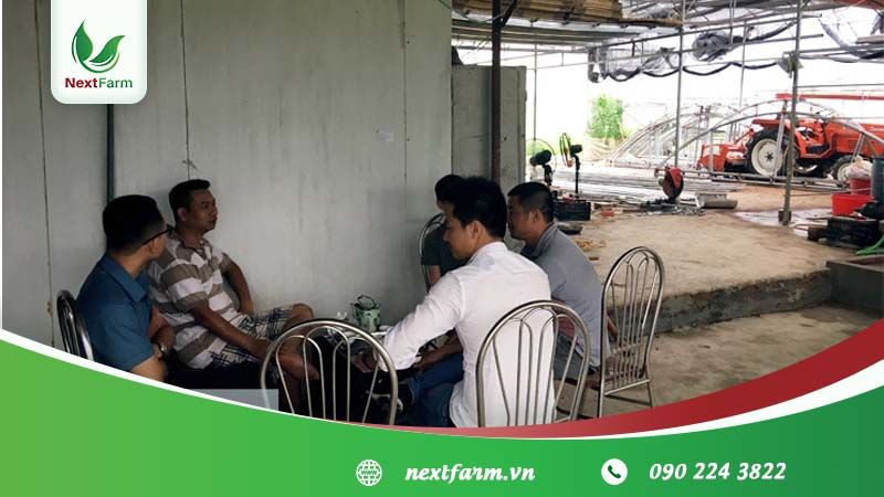 Triển khai Giải pháp nông nghiệp thông minh NextX cho Farm trồng hoa thạch thất
