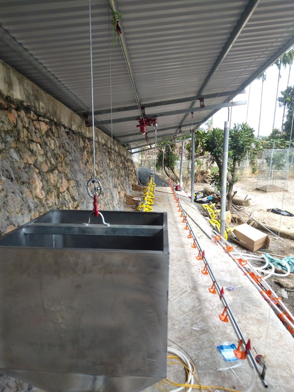 Giải pháp chăn nuôi gà tự động NextX