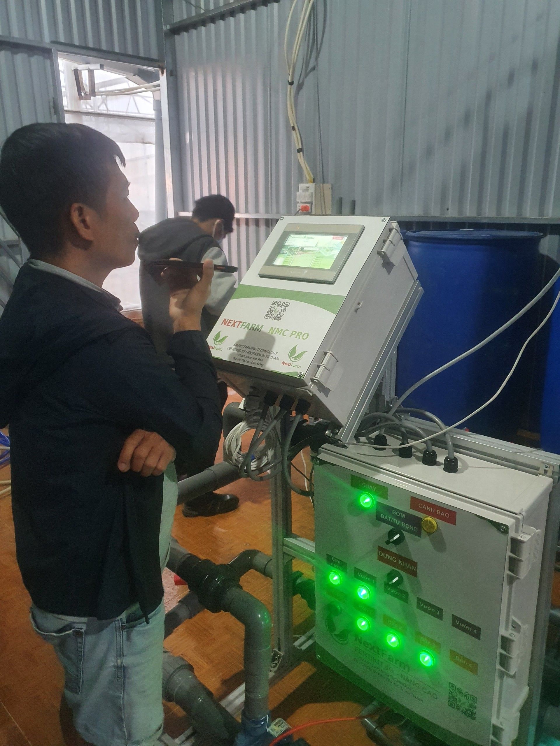[Đà Lạt] - NextX triển khai hệ thống châm phân dinh dưỡng tự động cho Harmonyfarm Đà Lạt Lâm Đồng