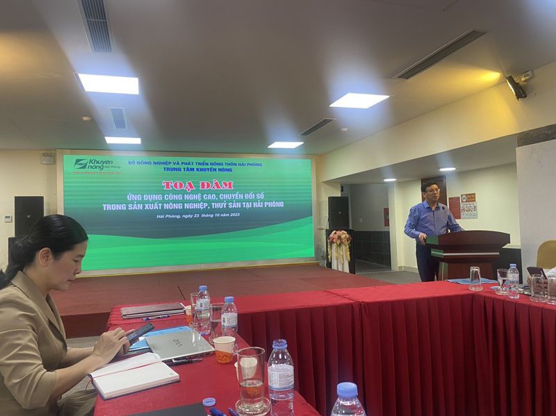 NextX trình bày tham luận chuyển đổi số tại OCOP Hải Phòng