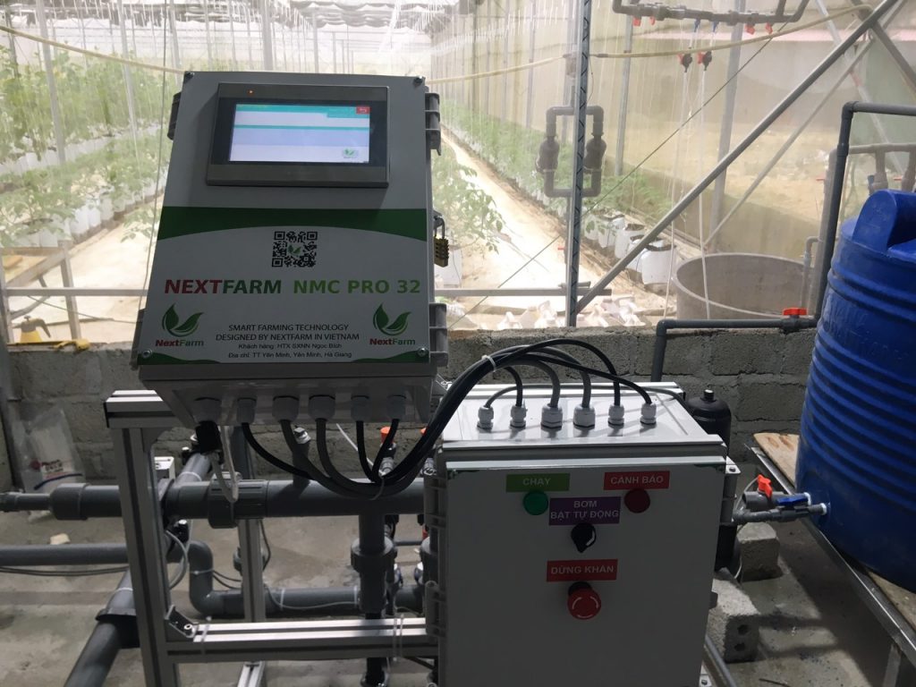 [Hà Giang] Nextfarm triển khai hệ thống châm phân dinh dưỡng tự động Nextfarm Fertikit BY PASS đặc biệt cho HTX Sản xuất Nông nghiệp Ngọc Bích tại TT Yên Minh, Hà Giang