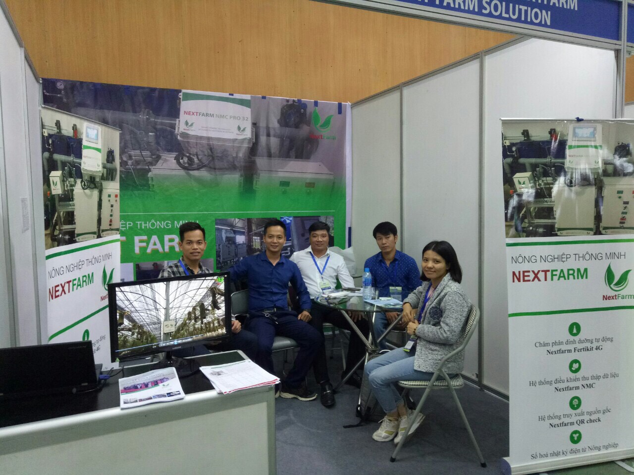 Nextfarm tại gian hàng triển lãm Nông Lâm Ngư Nghiệp Growtech Vietnam 2019 tại 91 Trần Hưng Đạo